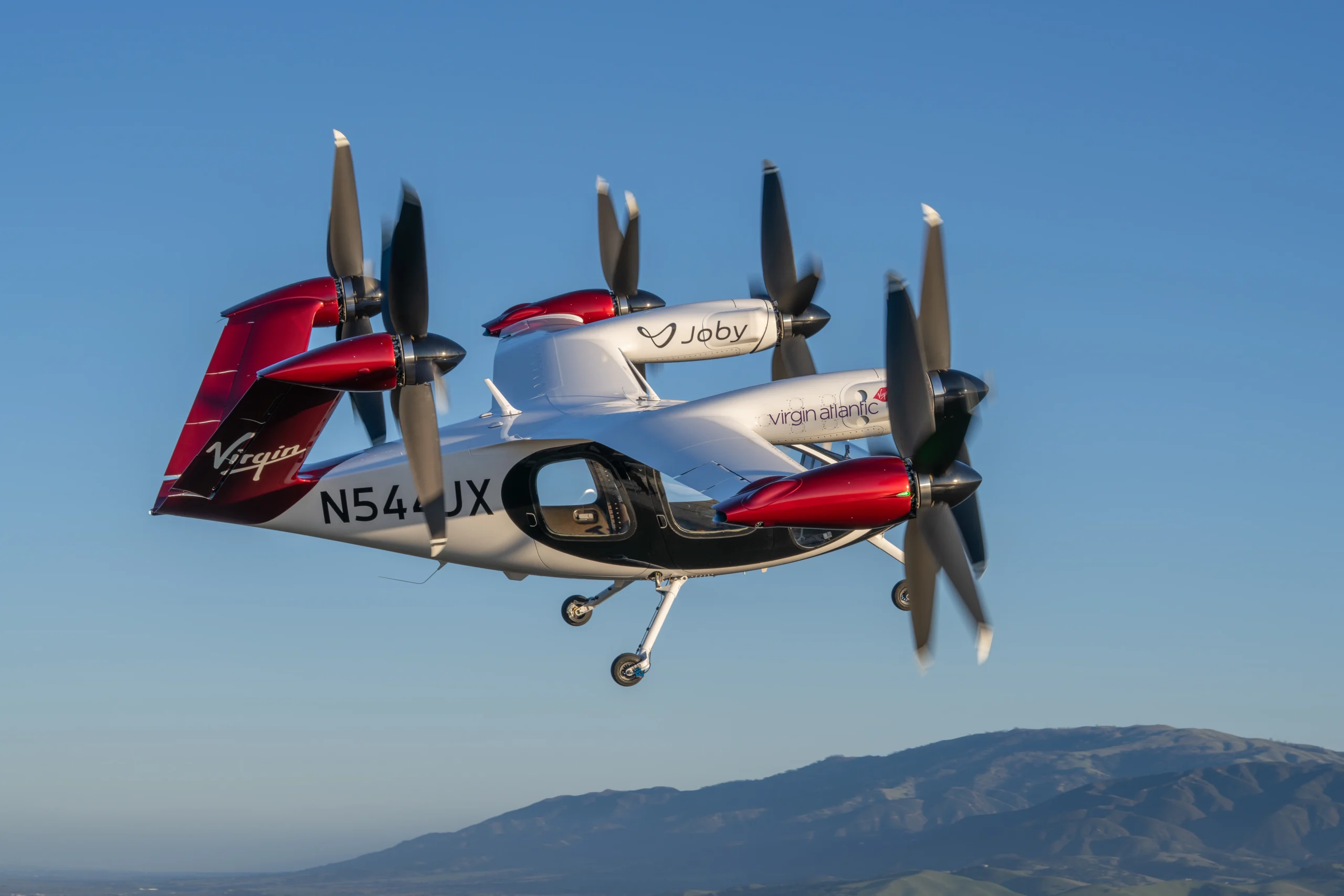Virgin Atlantic inngår partnerskap med Joby Aviation for å starte Air Taxi-tjeneste i Storbritannia